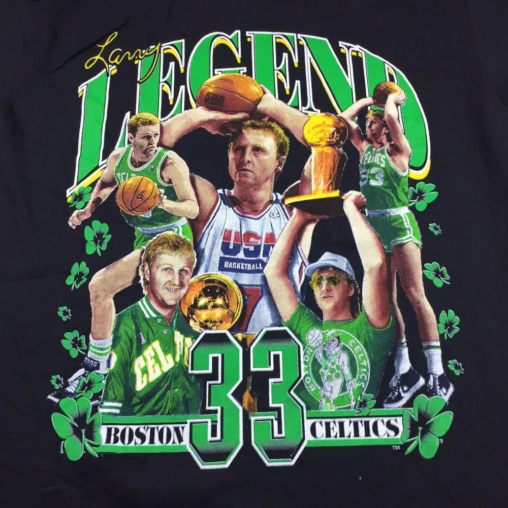 1992 Larry Bird Black Men S-234XL T-shirt NG2362 Unisex T-Shirt M