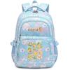 Capybara Print Youth School Backpack Teen Girls Boys Lightweight Multi-Compartment Nylon Bag With Air-Padded Straps