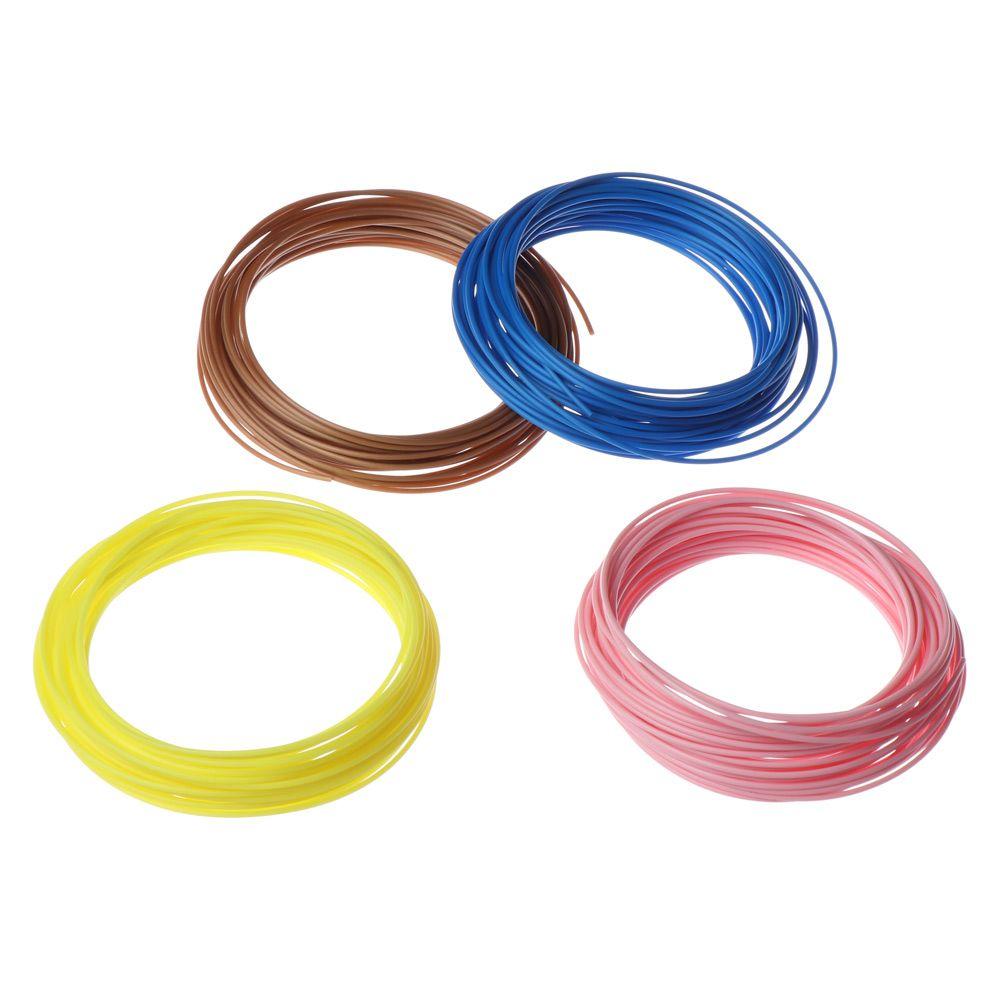 Crafting Multi-colors PLA Filaments 3D Printing Pen Supplies Model Printer Tool Drawing Instrument