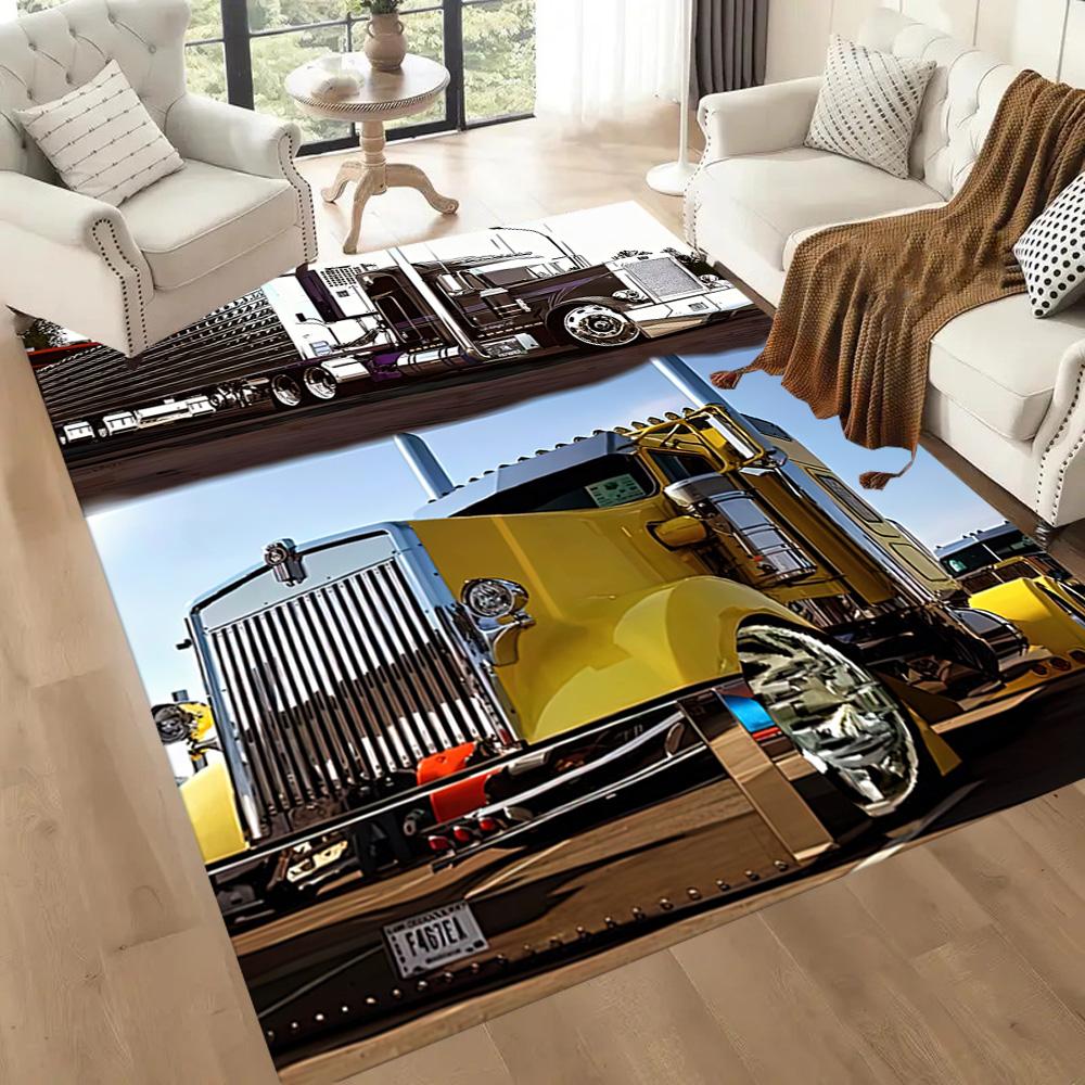 Kw Heavy Trucks Carpet Design For Kitchen Entryway Bedrooms Dormitory Antislip Carpet Office Home Decor Birthdaychristmas Gift