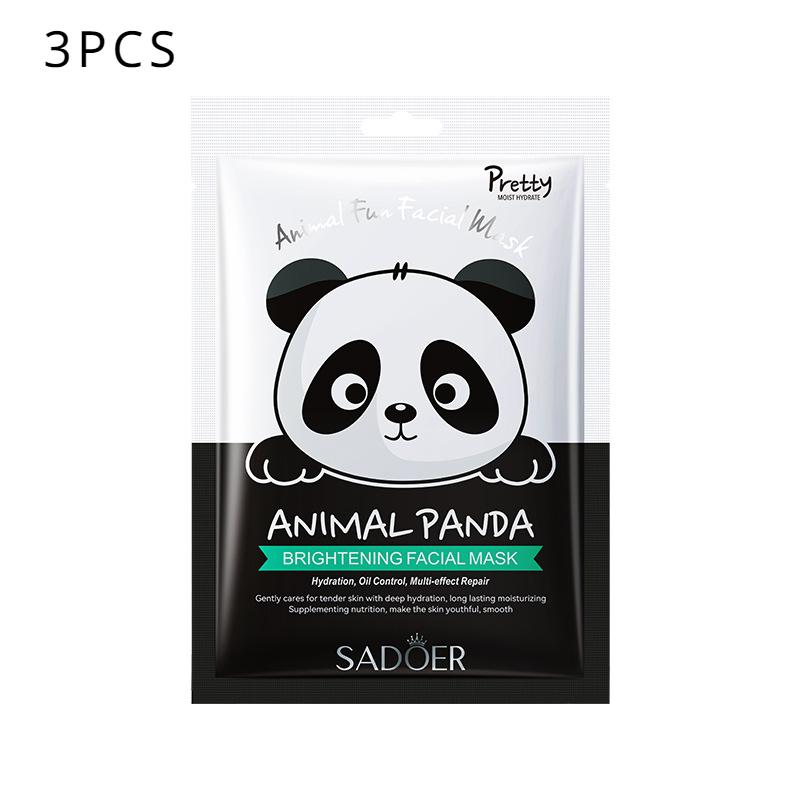 

SADOER Animal Panda Pattern Brightening Mask Питательная маска для кожи 3pcs