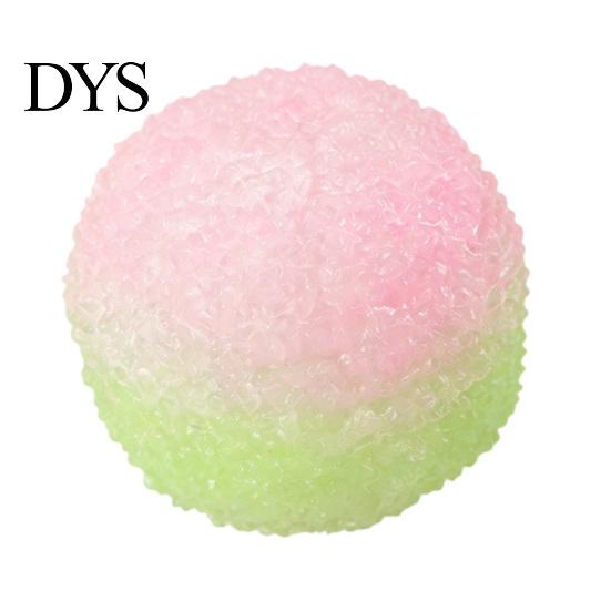 Stress Ball Sensory Toy 1/2Pcs Crunchy Toy, Shapeable Textured Fidget Relaxation Tools Bi-color Fake Waxberry Squeeze for Focus Aid &