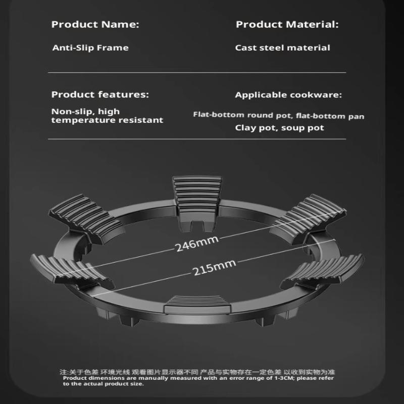 4/5 Claw Windproof Gas Stove Cover Energy Saving Gas Stove Ring Non Slip Stove Rack Gas Stove Windshield Gas Stove Accessoriescl