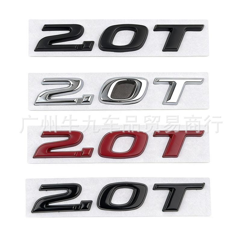Suitable for the US Version of CRV 10th Generation Civic Accord, Split Metal Car Logo Modified 2.0T SPORT Rear Standard