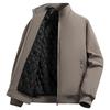 Men's Relaxed-Fit Casual Workwear Baseball Jacket Long-Sleeve Outerwear