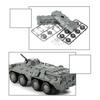 1:72 4D Assembly Model of BTR-80 Wheeled Armored Vehicle, Military Plastic Armored Vehicle Model, No Adhesive Required