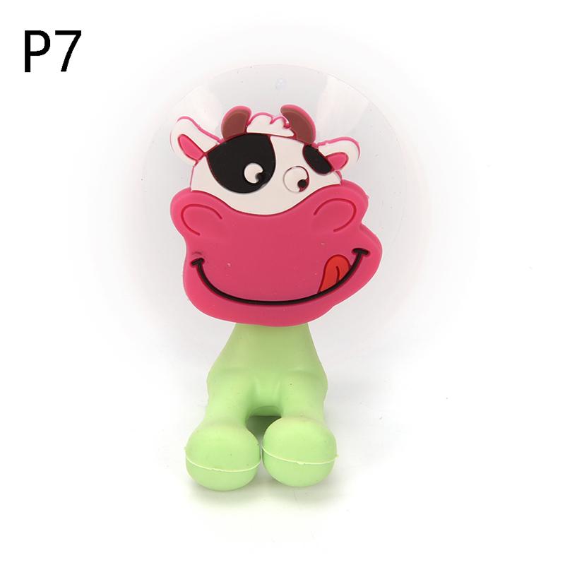 

Мультяшный держатель для зубной щетки на присоске, настенный органайзер для ванной комнаты