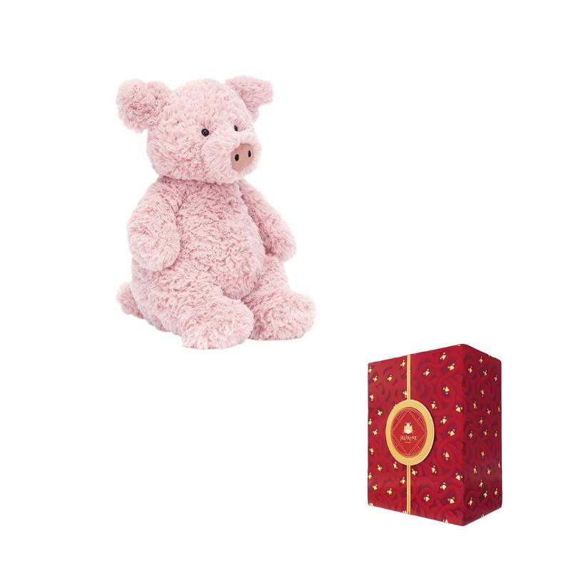 Jellycat Farm Animal Series Barnabus Pig Cute Doll Plush Doll 26cm Height