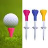 5Pcs Golf Step Down Tees Plastic Golf Ball Tees Adjustable Height Golf Tees Gift