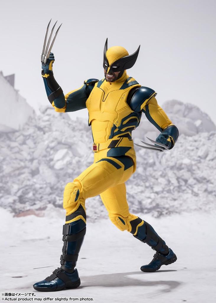 TAMASHII NATIONS S.H.Figuarts Wolverine (Deadpool & Wolverine) Approximately 155mm PVC & ABS Painted Movable Figure