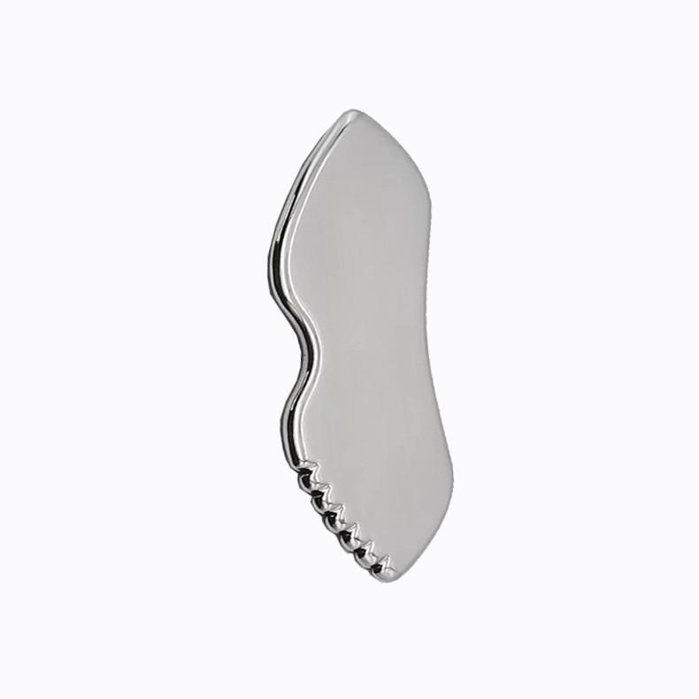 

Stainless Sha Gua Steel Scraping Face Massager Tool Facial Scraper Healthy