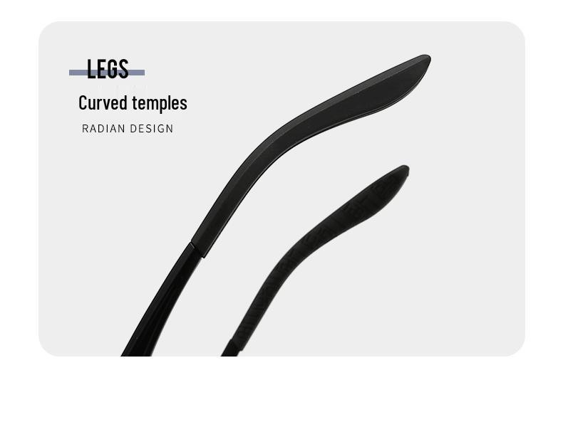 Men's Polarized Photochromic Sunglasses: Fashionable Night Vision & UV Eye Protection for Driving and Fishing