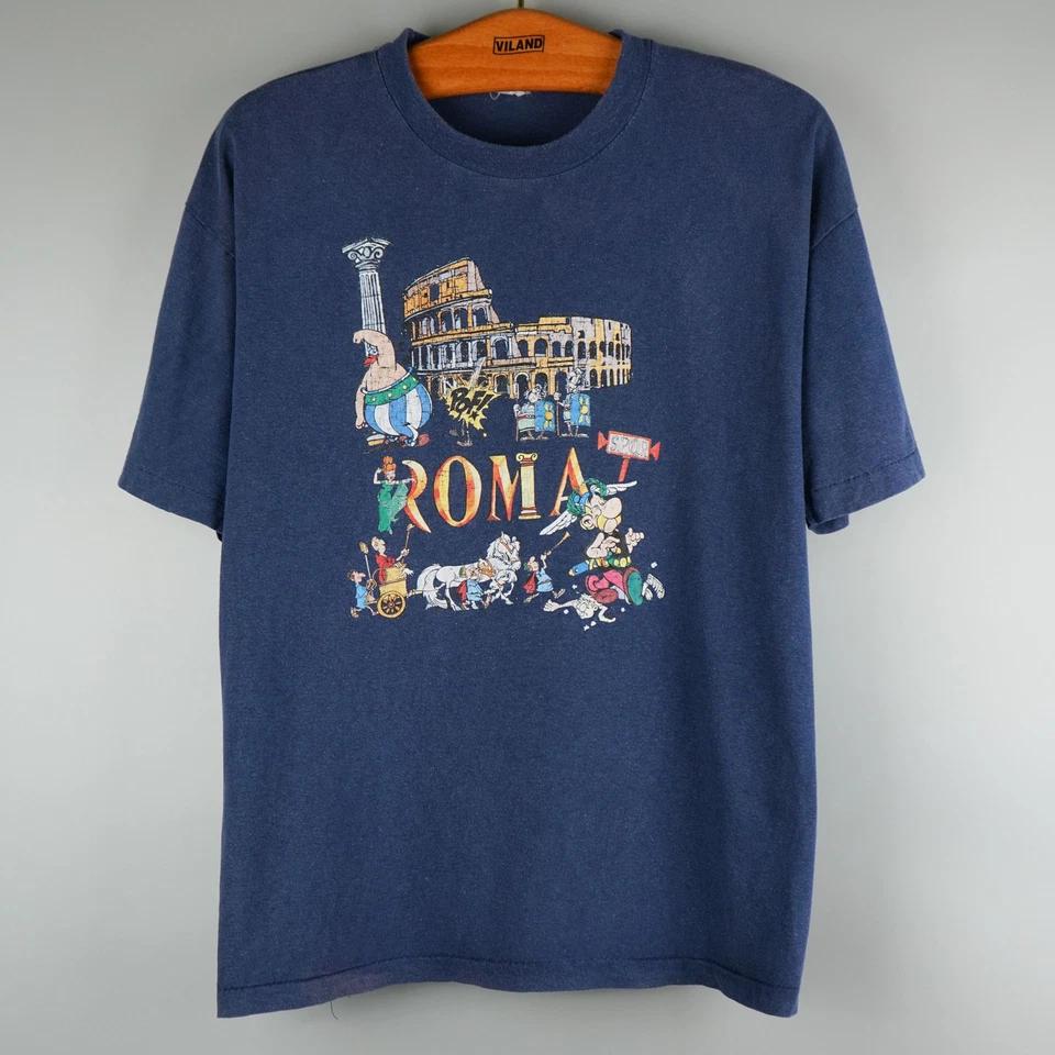 Vintage 1990s Asterix and Obelix t-shirt Single Stitch 2XL