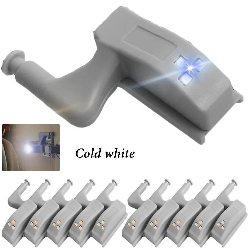 20/1x Closet LED Lamp Battery Control Cabinet Lamp Inner Hinge  Induction Lights Wardrobe Cupboard Sensor Light Home Mini Lamps