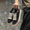 Herren 2025 Retro Schwarze Canvas Schuhe: Atmungsaktiv, Dünn, Vielseitig, Stilvolle Sommer-Freizeitkleidung