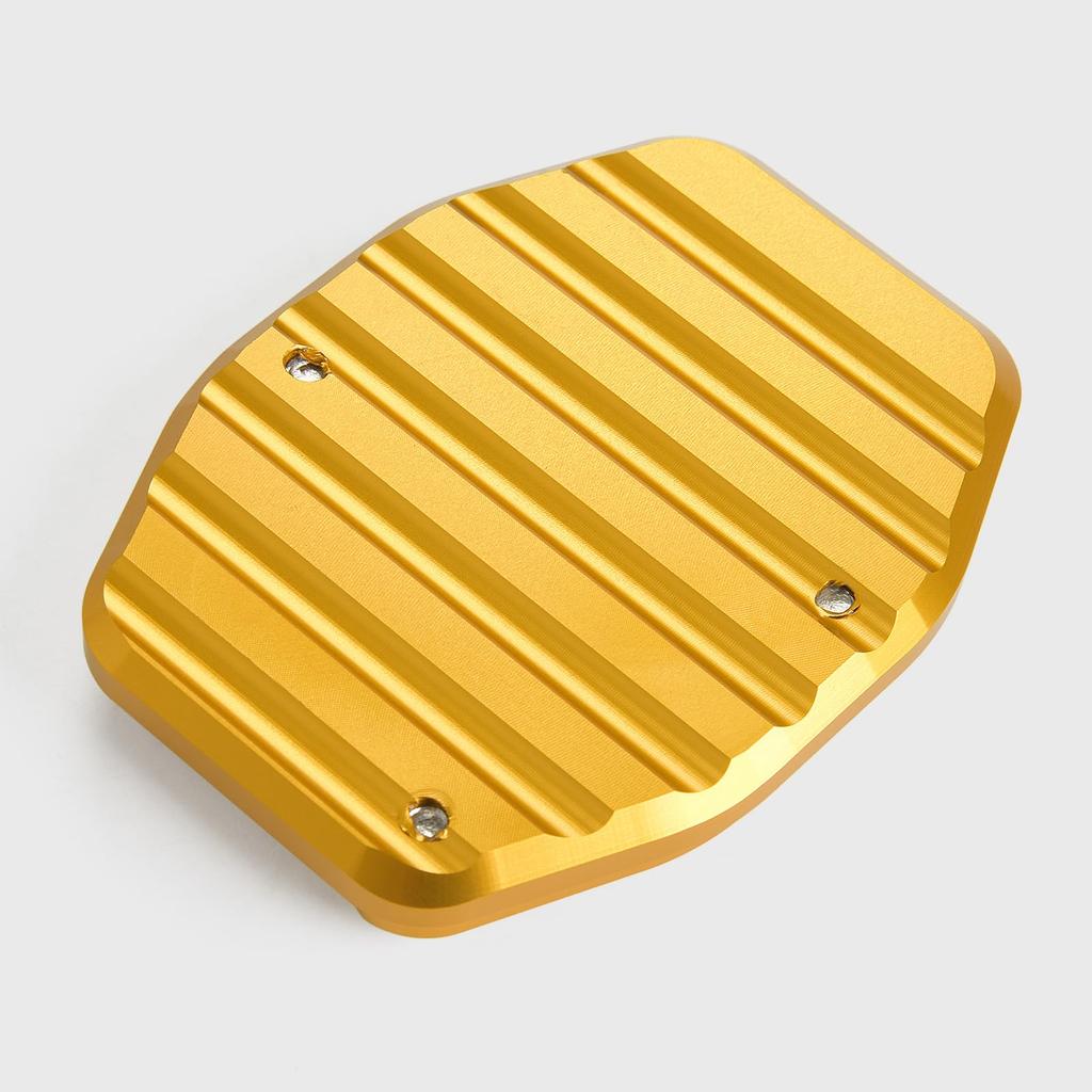 GFARDMOTO Bike Kickstand Pad Side Stand Plate Pad Flat Foot Side Support Extended Foot