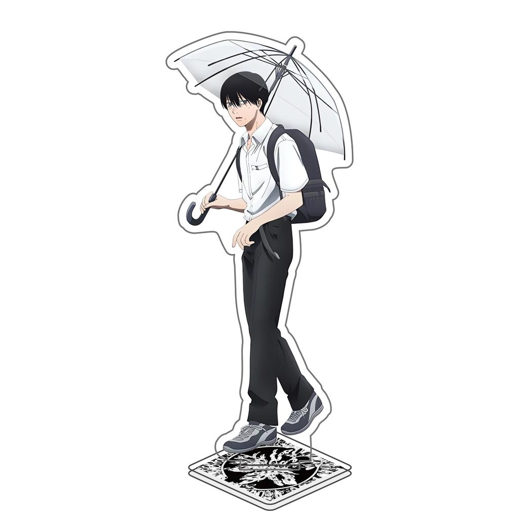 Anime The Summer Hikaru Died 15CM Acrylic Stand Figure Hikaru Indou Yoshiki Tsujinaka Desktop Ornament Collectible KEY Fans Gift