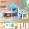 Children's Glowing Princess Castle DIY Toy Villa Set