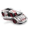 C61018 LP610 4-wheel Drive Racing Vehicle Model With Independent Suspension System High-difficulty Assembling Building Blocks Toys