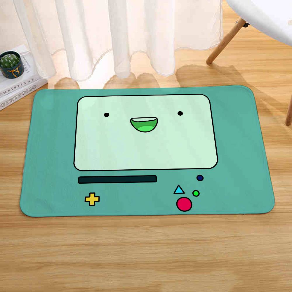 Anime BMO Floor Mats Home Laundry Rug Carpet For Living Room Decor Lounge Area Anti-slip Foot Mat Entrance Doormat