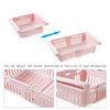 Adjustable Stretchable Refrigerator Organizer Basket Refrigerator Pull-out Drawers Spacer Layer Storage Rack