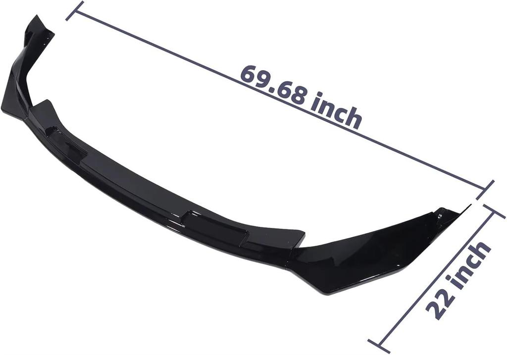 BMW M3 G80/G82 V-Style 3-Piece Front Lip Mod 2021+