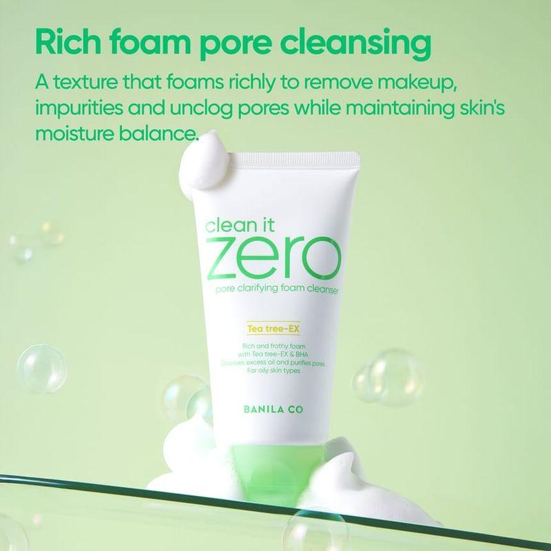 BANILA CO - Clean It Zero Pore Clarifying Foam Cleanser