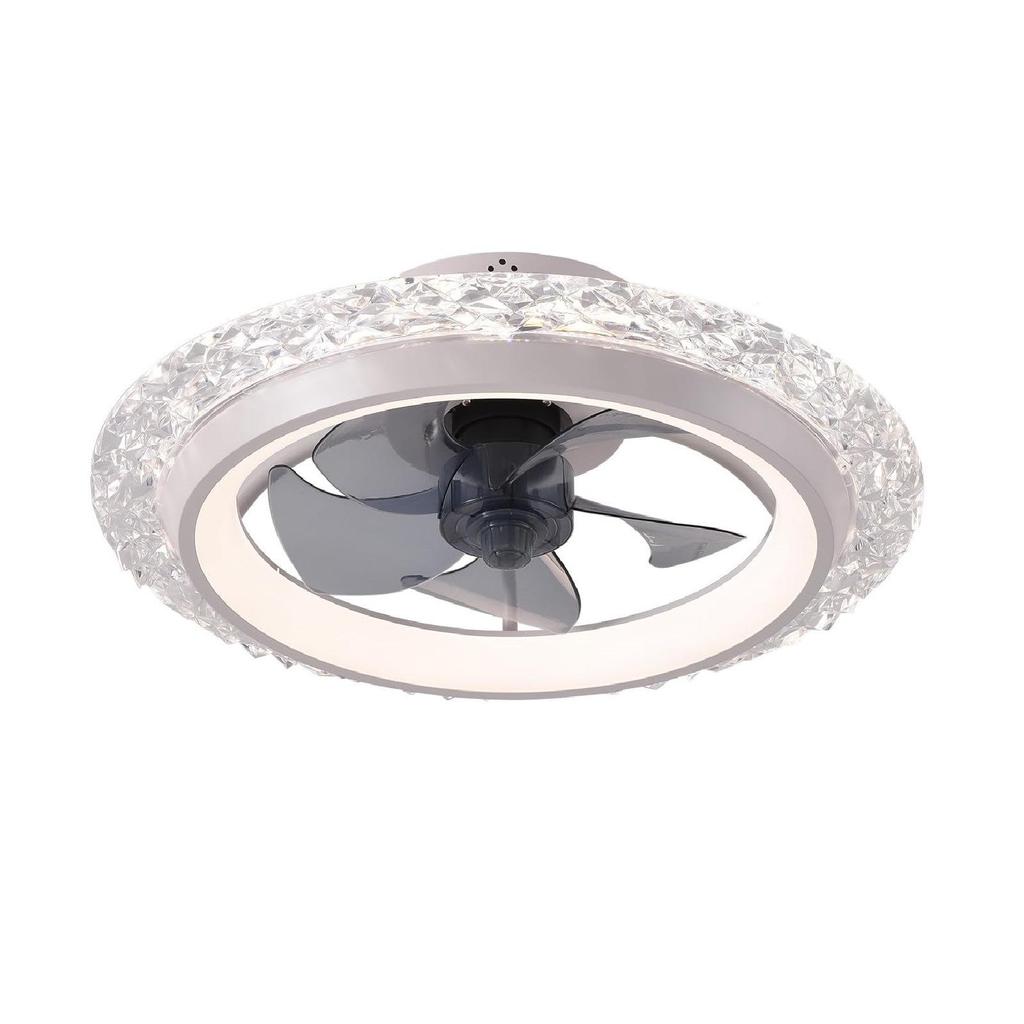 Cross-border Bestseller: APP-Remote-Controlled Fan Light Strip with 6 Speeds, Wide Voltage 85-265V.