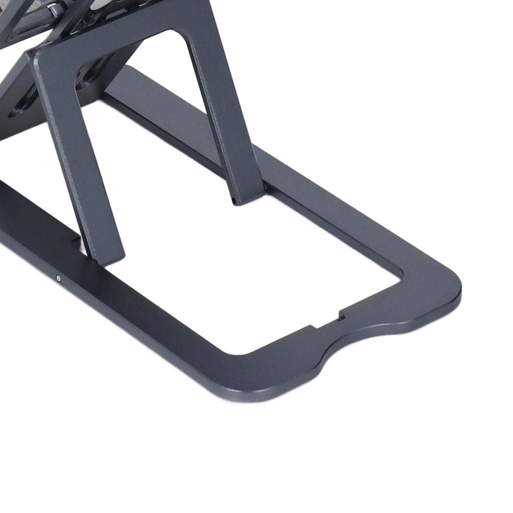 Phone Stand Foldable Portable Ergonomic 7 Angle Adjustments Bottom Silicone Aluminum Alloy Tablet Holder