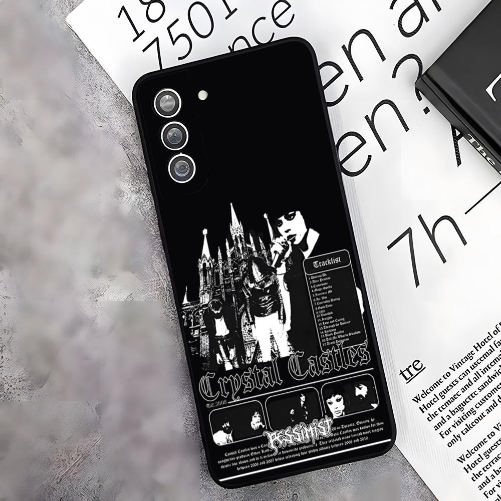 Band Crystal Castle Phone Case For Samsung S26 S25 Edge S24 S23 S22 S21 S20 Ultra Plus Fe Galaxy A54 A53 A34 A25 A16 Cover
