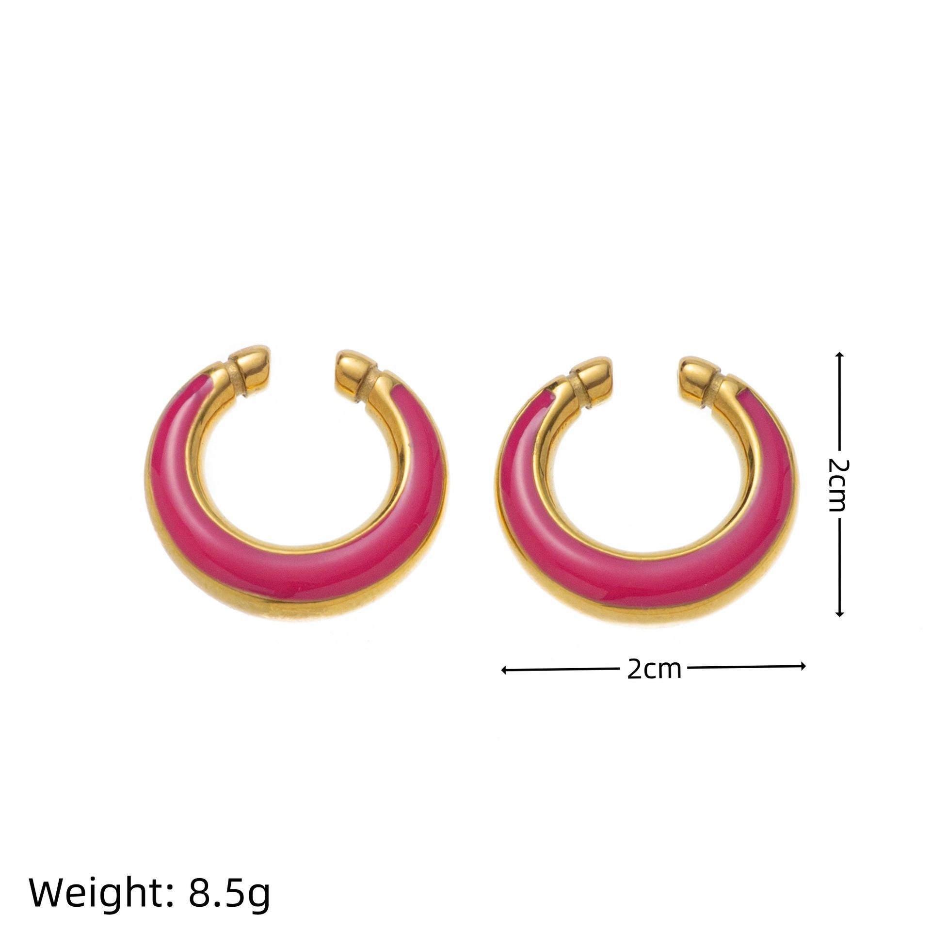 

Dopamine Ring Stud Earrings Women S Niche Temperament Versatile Earrings Sense Design Fashion Batch