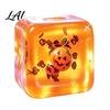 Slow Rising Stress Relief Toy for Reduction Ice Anxiety Halloween Christmas Cube Squeeze Christmas Toy Clear Sensory Holiday Gift