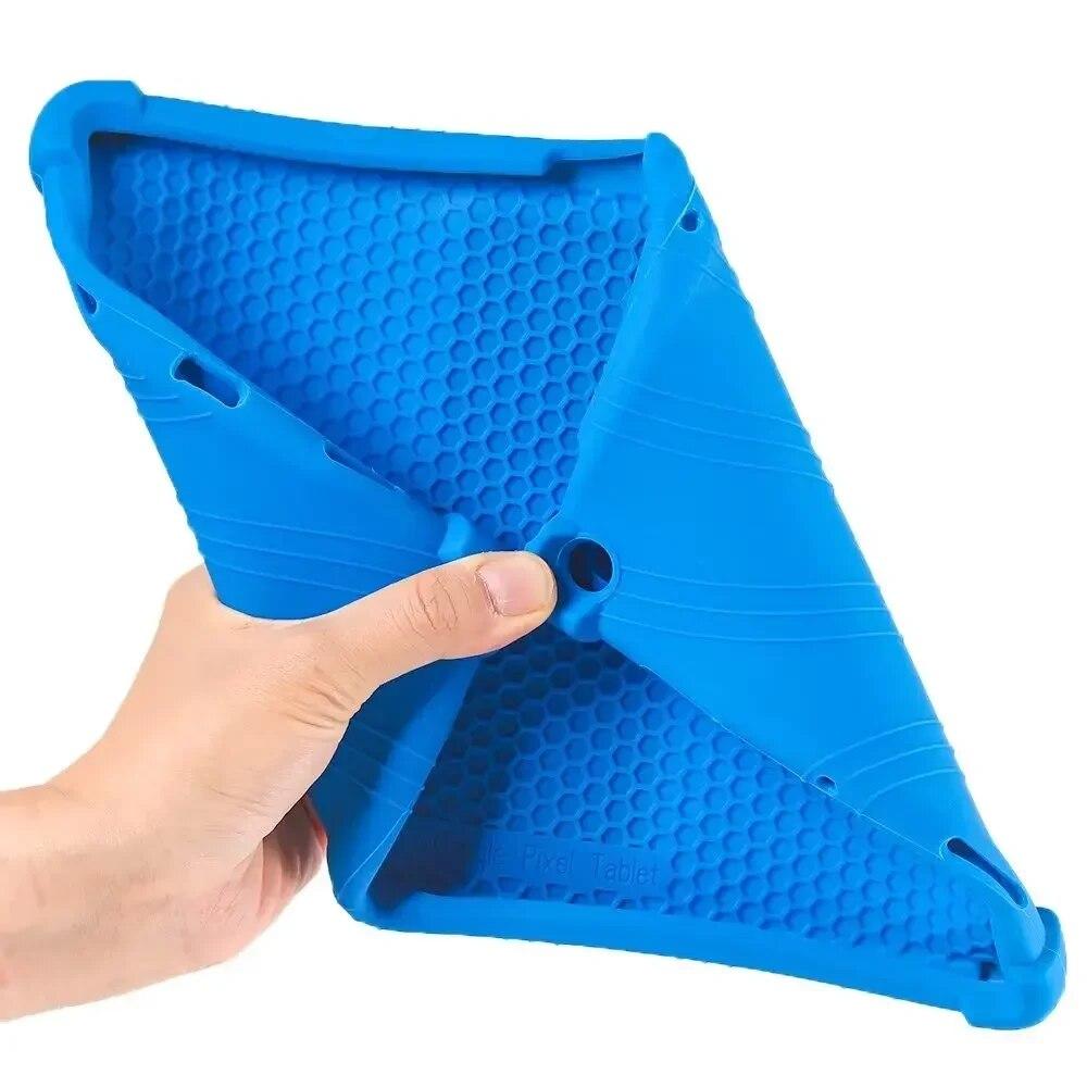 For Google Pixel Tablet 11 Inch Case Soft Silicone Kids Cover Stand Tablet Case for Google Pixel Tablet 11 Inch Funda Para Coque