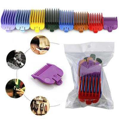 8 buc tuns bărbați Limit pieptene Salon Frizer Ghid de tăiere Atașament de înlocuire Trimmer Instrumente de styling