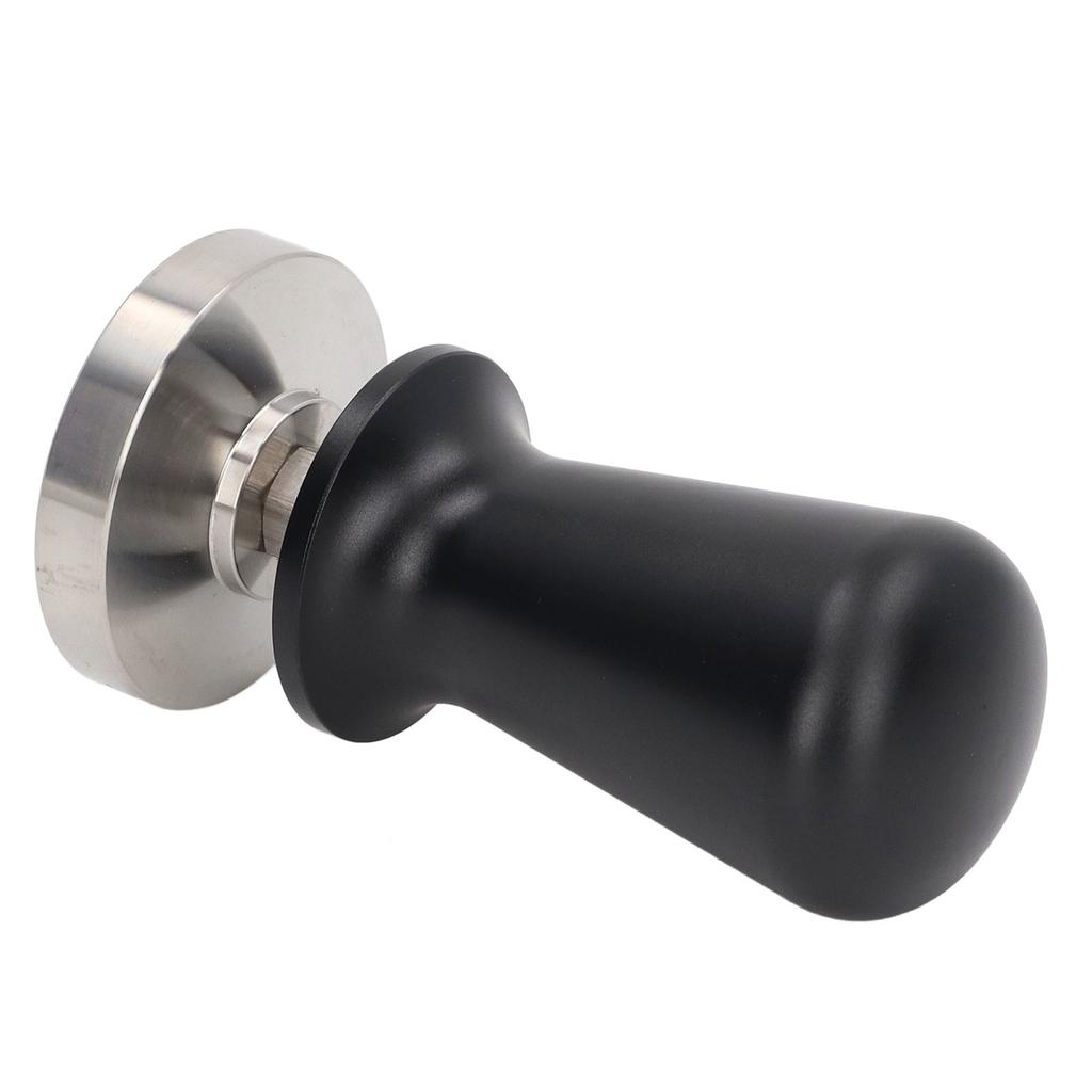 Молоток для молотка для кофейного порошка, постоянная эластичность, нержавеющая сталь, темпер для кофе, для дома, черный, 58 мм/2,3 дюйма