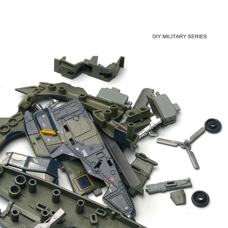 Non-Toxic 1/72 Modern Military Model Merkava Main Battle Tank Us Army M1A2 Abrams Main Battle Tank Ah-64 Apache Airplane Assembly Toys