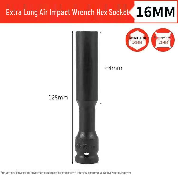 1/2 Hex Thin Wall Extended Electric Wrench Socket