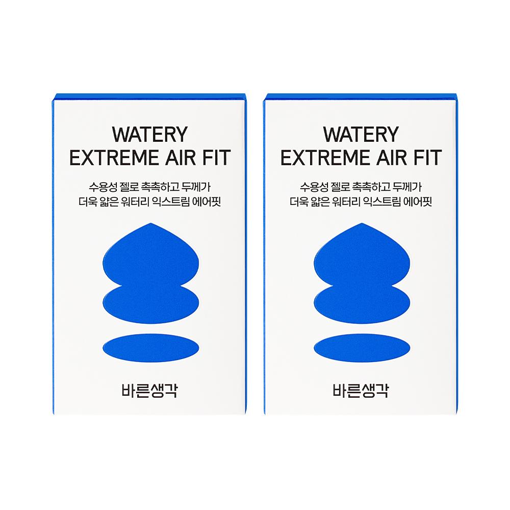 Выберите 2 типа Bareunsaengkak Watery Extreme Air Fit большой емкости (10 шт. * 2 упаковки / 10 шт. * 4 упаковки)