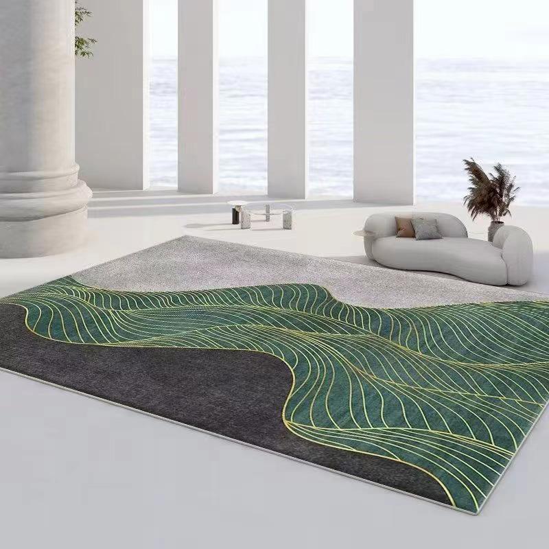 Covor Nordic Lux Luminos pentru Living, Covor pentru Întregul Pat, Măsuță de Ceai, Covor de Arie Mare, Covor de Casă din Flanel pentru Dormitor, Covor de Noptieră