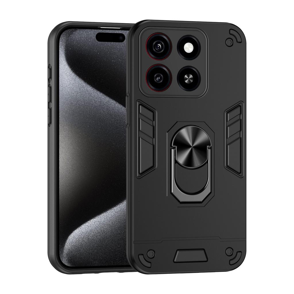 Military Grade Case for ZTE Blade A35 A55 A54 Protective Cover Shockproof Ring Stand Holder Fundas Coque