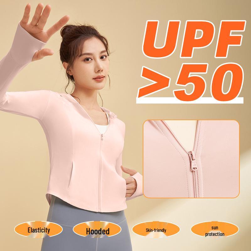 

Summer UV Protection Nylon Running Jacket - Breathable, Cool, and Hooded Extra Extra Large