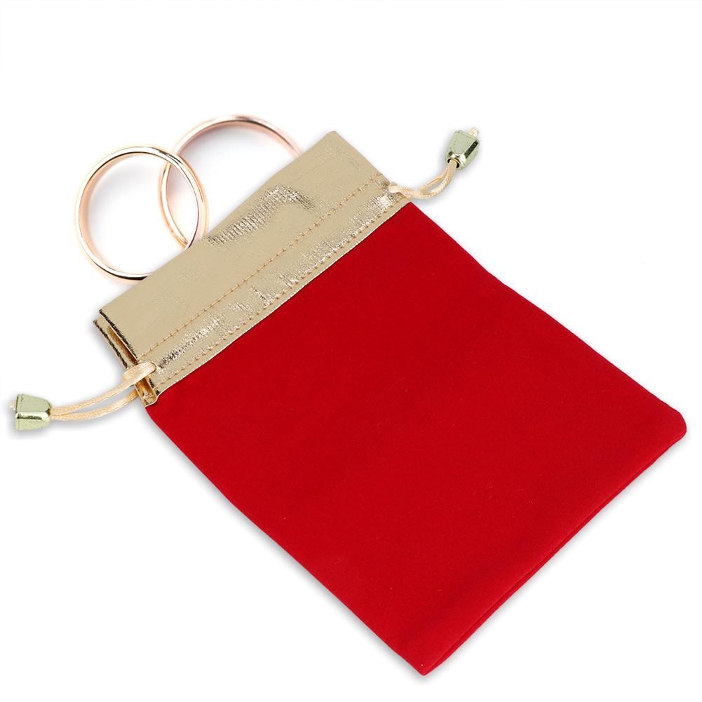 25 Stück Kordelzug Geschenk Schmuck Aufbewahrungsbeutel Beutel Halter Tasche Organizer