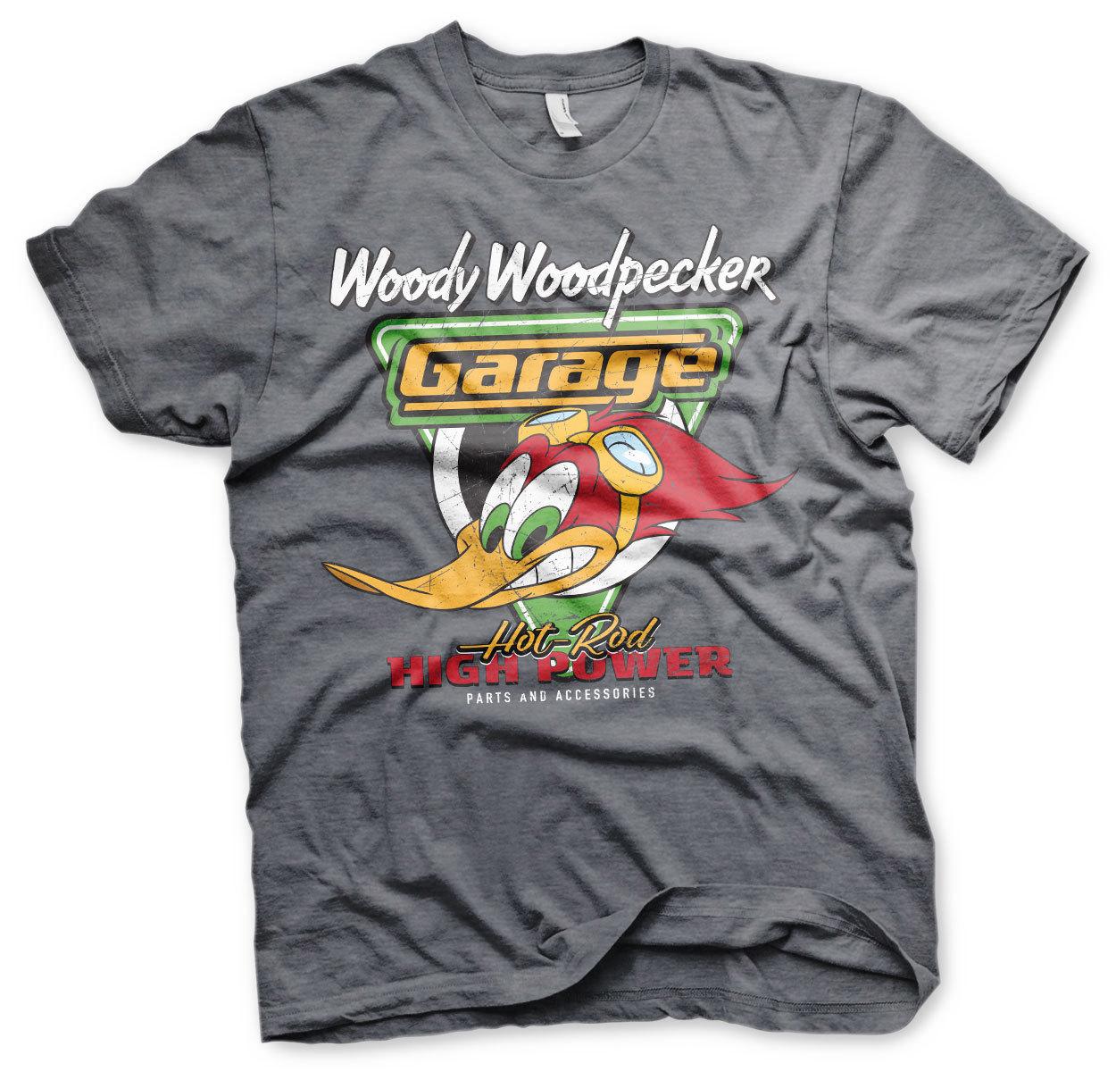 Officially Licensed Woody Woodpecker Garage Mens T-Shirt S-XXL Sizes XXXL