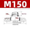 304 Stainless Steel Thickened U-Shaped Pipe Buckle Clamp for Hose and Water Pipes