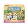 Sylvanian Families Flora Rabbit Sister & Brother's Flower Gardening (5736) + Flora Rabbit Twins (5737) Set