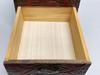 [USED]Kamakura-bori 3-Tier Mini Tansu (Chest) – Drawer Storage Box – Peony Motif