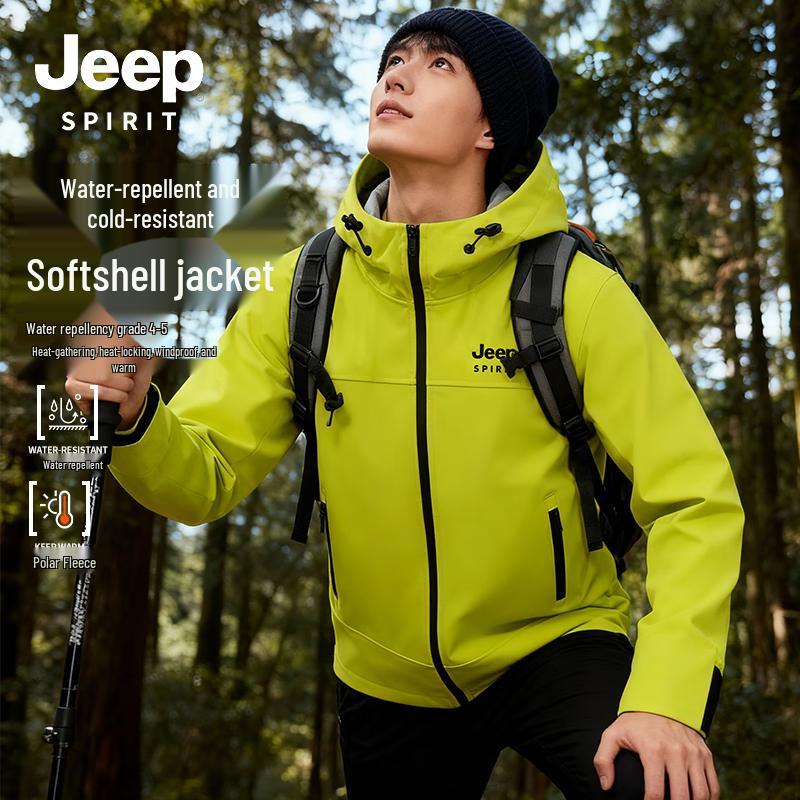 

JEEP SPIRIT Men s Hooded Winter Outdoor Jacket 3XL