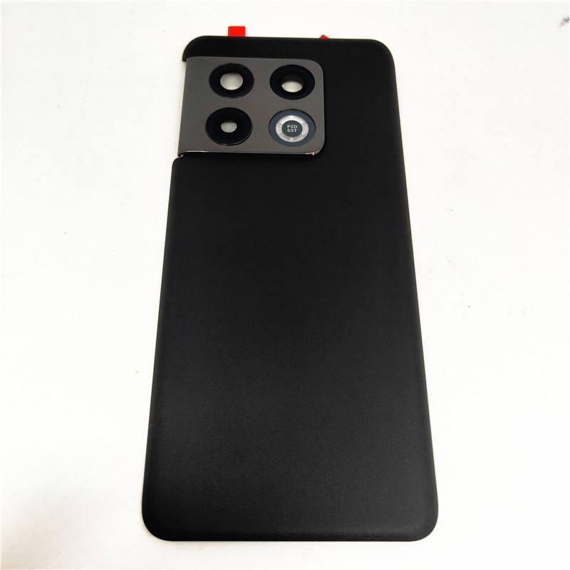 Pokrywa tylna ze szkła dla OnePlus 10 Pro 5G, wymiana tylnej klapki baterii, tylna obudowa z soczewką aparatu