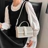 Stroh-Umhängetaschen für Damen, Sommer-Strohtaschen und Handtaschen Schulter-Clutch-Tasche für den Urlaub