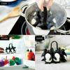 Cute Penguin Shape Boiled Egg Holder Kitchen Refrigerator Eggs Storage Rack
